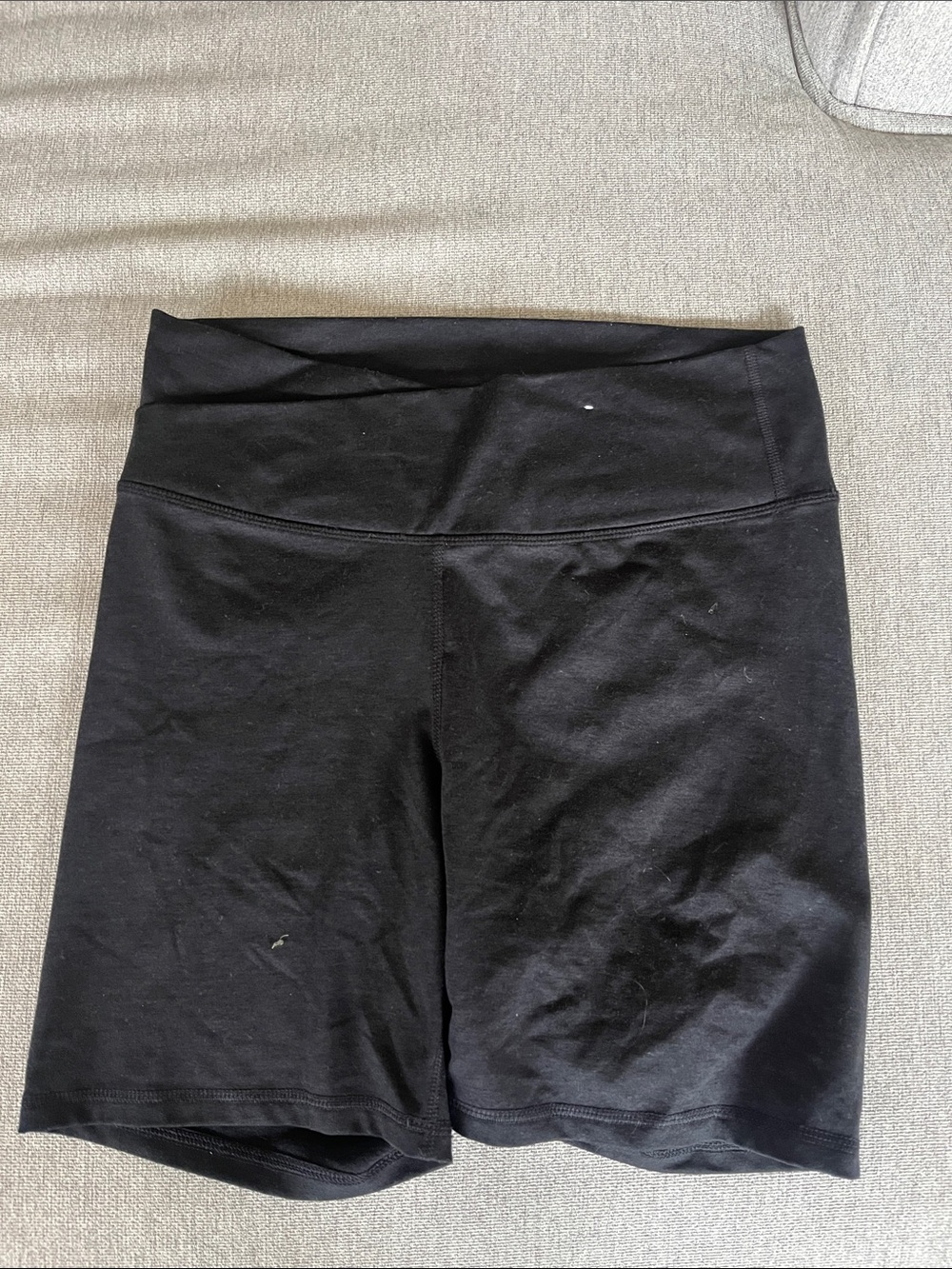 Old Navy Black High-Waist Bike Shorts